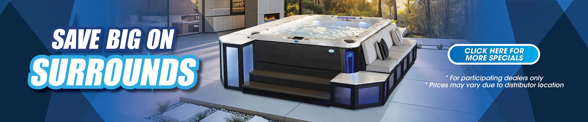 Calspas hot tub being used in a family setting - San Rafael