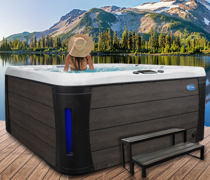 Calspas hot tub being used in a family setting - hot tubs spas for sale San Rafael