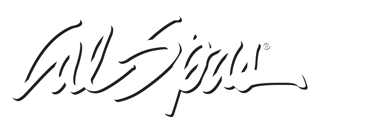 Calspas White logo hot tubs spas for sale San Rafael